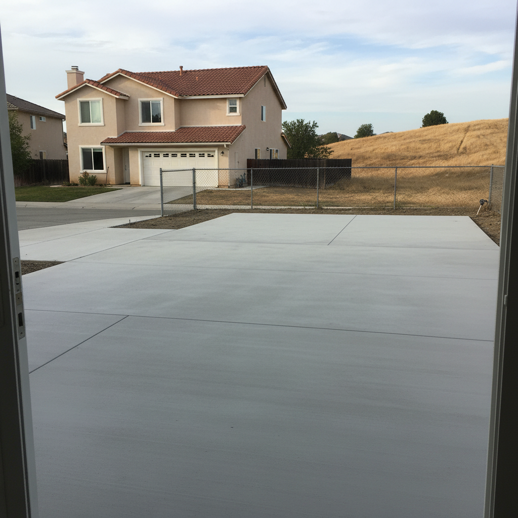 Concrete Slabs completed by Apex Concrete Solutions in Fremont, CA