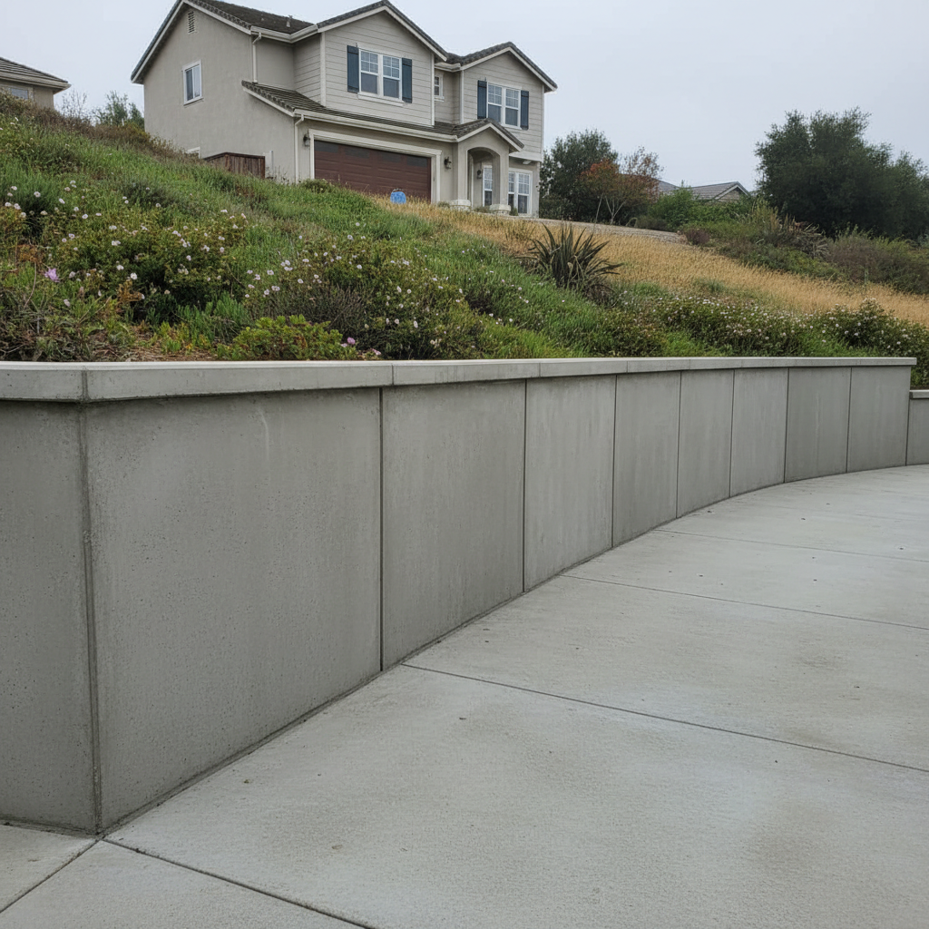 Concrete Patios completed by Apex Concrete Solutions in San Mateo, CA